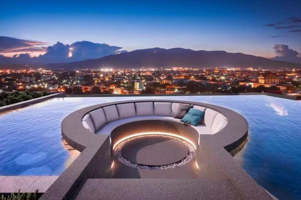 Luxury New Perfect Pool Gym Condo1 Br Chiang Mai Zewnętrze zdjęcie